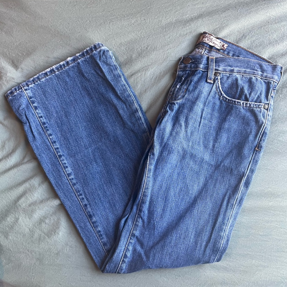 Vintage Y2K Fossil Denim Jeans — Size 2S!!